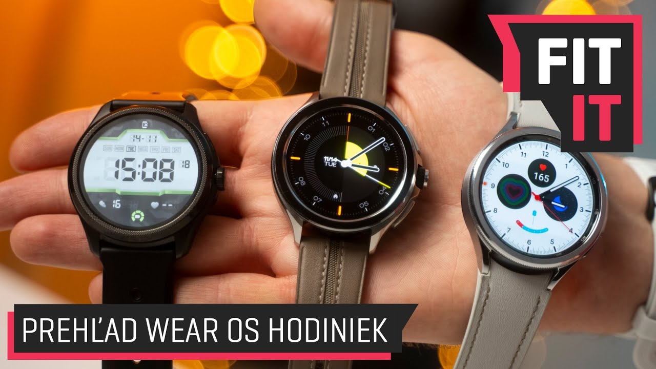 Ktoré Wear OS hodinky si kúpiť? Samsung Galaxy Watch6 vs. TicWatch Pro 5 vs. Xiaomi Watch 2 Pro