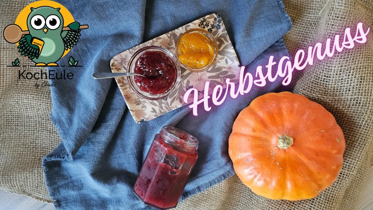 Der Herbst ist da! Zeit f&uuml;r 2-erlei Konfit&uuml;re nach Herbstgeschmack | Thermomix&reg; TM6 TM5 &hearts;️ 𝑲𝒐𝒄𝒉𝑬𝒖𝒍𝒆
