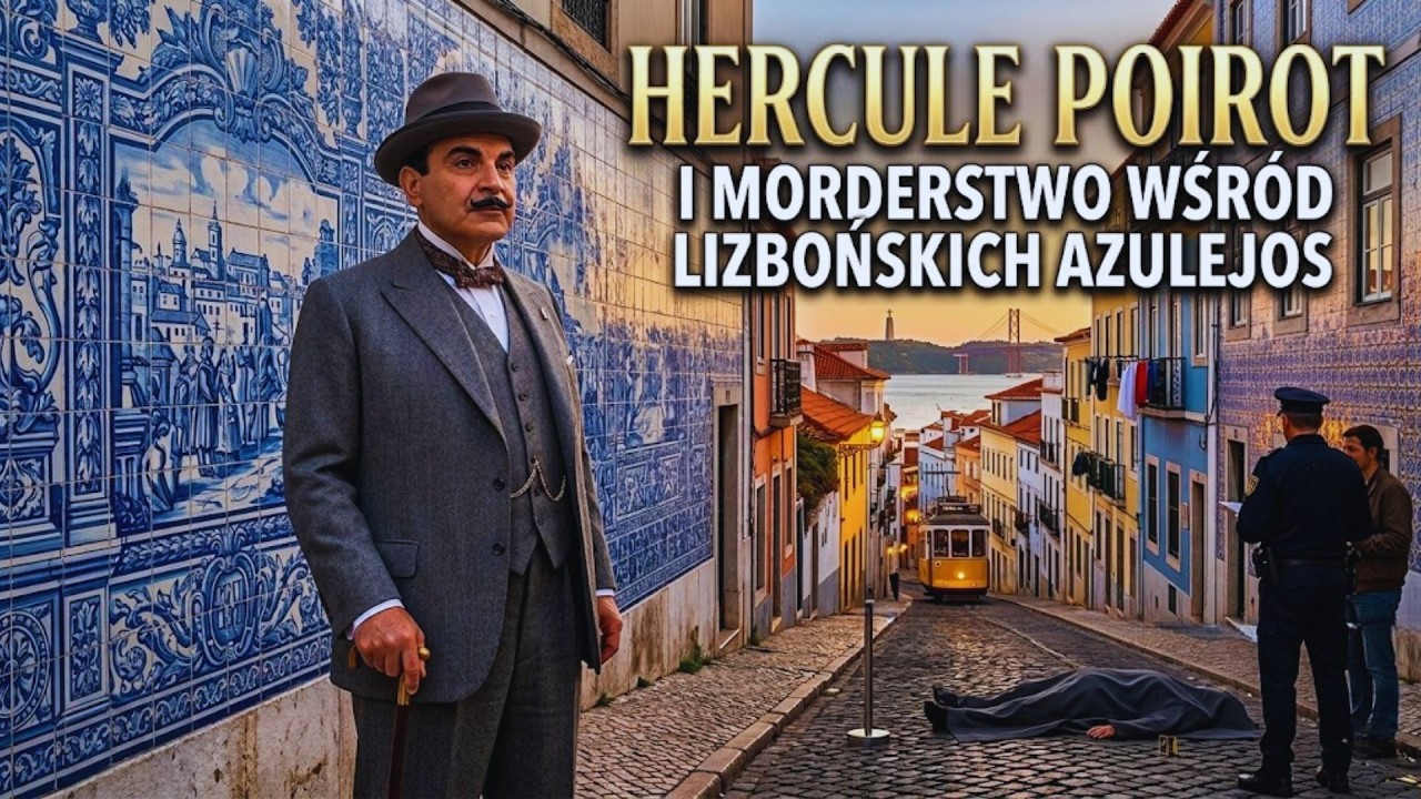Hercule Poirot i morderstwo wśród lizbońskich azulejos | Opowieść o Herkulesie Poirot