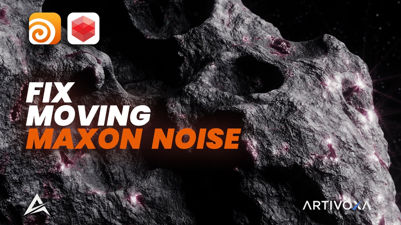 Houdini Tutorial |&nbsp;Fix Maxon Noise Moving/Sliding With Redshift
