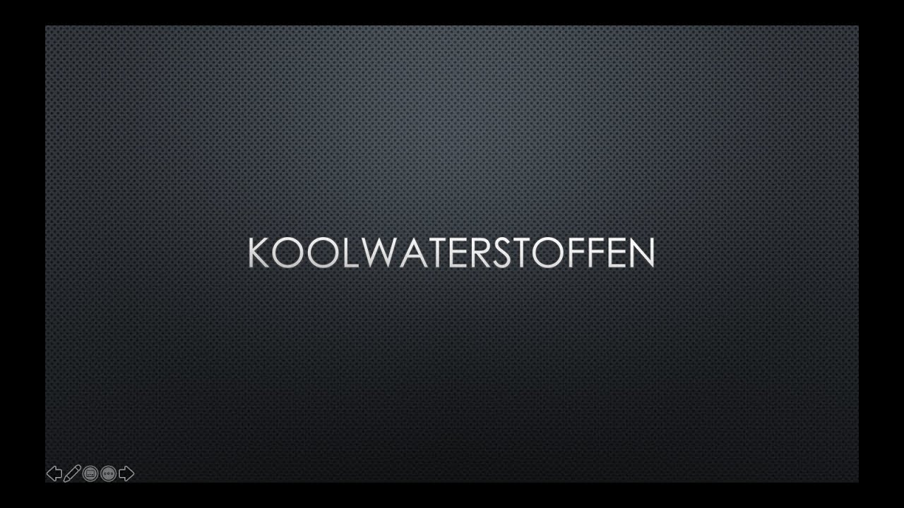 Koolwaterstoffen