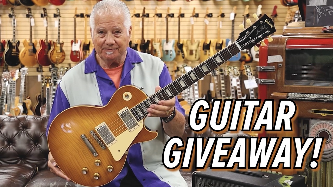 РОЗЫГРЫШ ГИТАРЫ &mdash; Gibson Murphy Lab 1960 Les Paul 2026 года