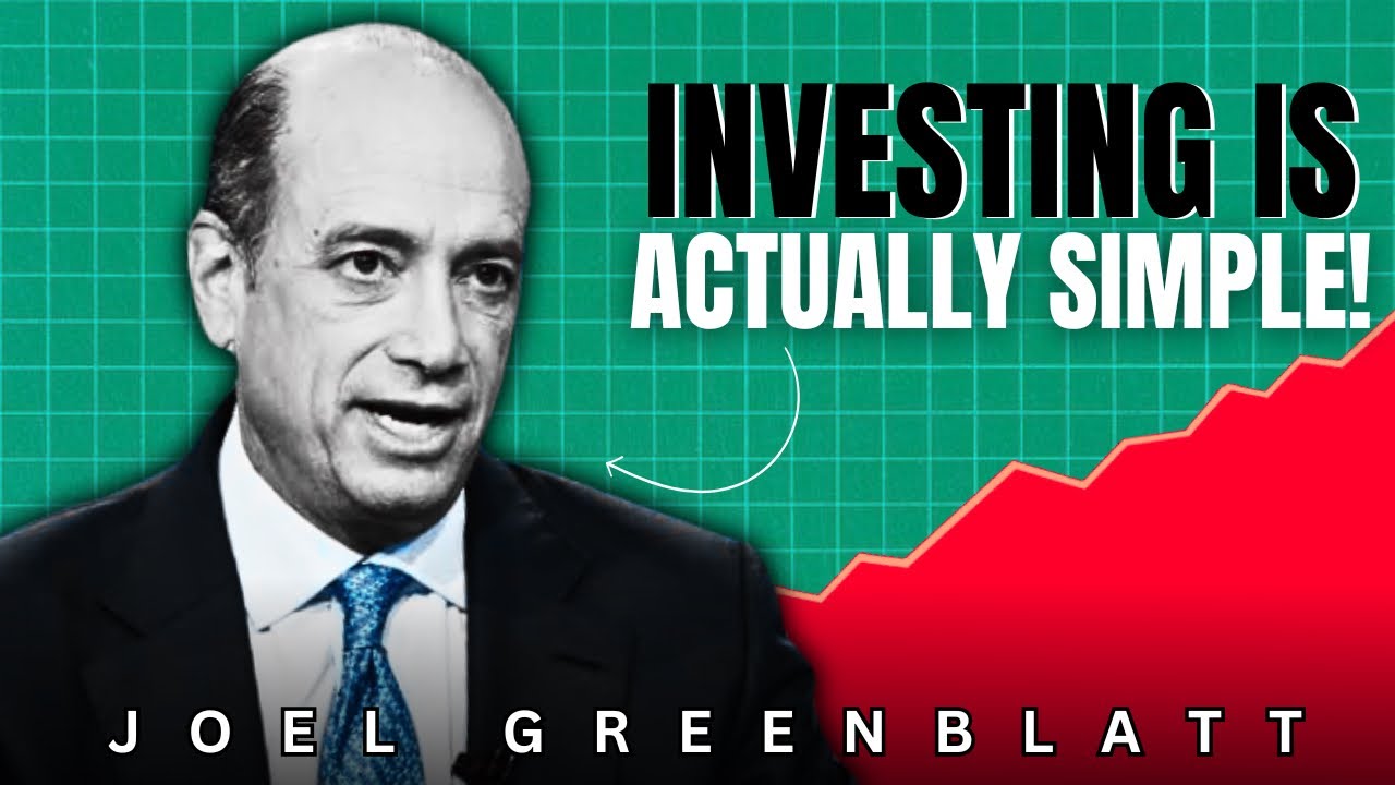 &ldquo;You Can Make 40% a Year Too!&rdquo; - Joel Greenblatt | Stocks | Investment