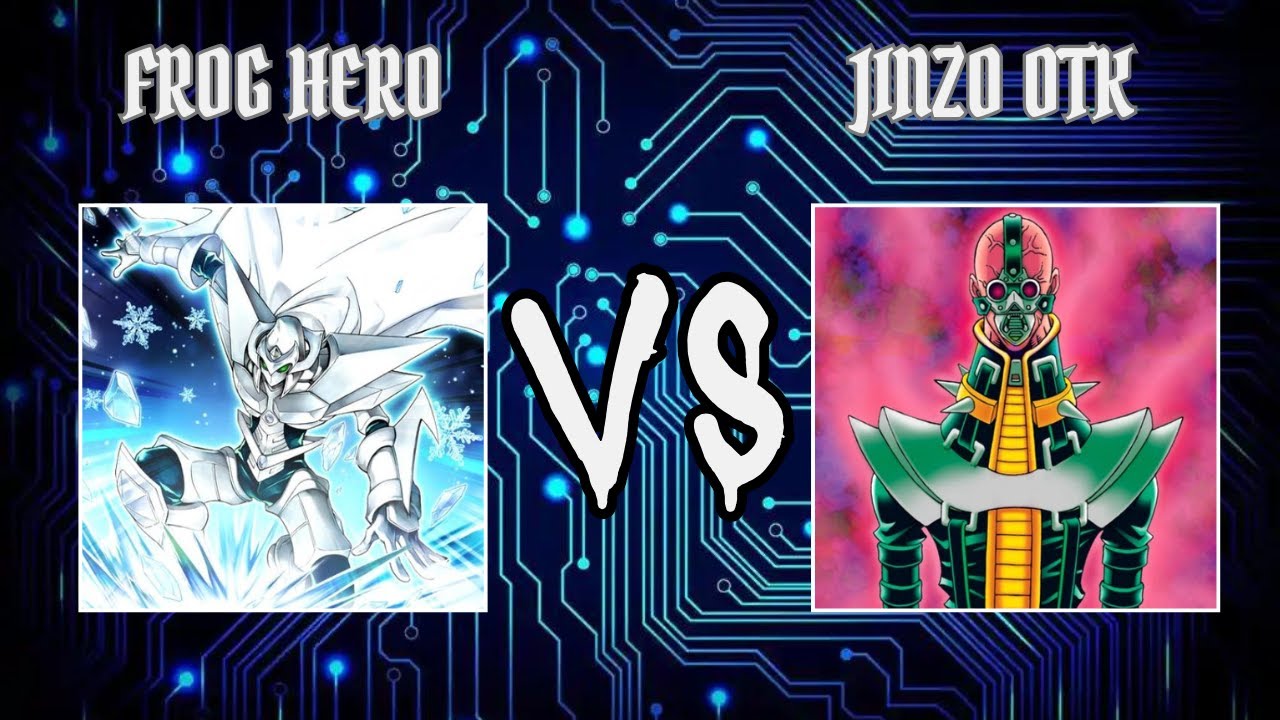 JiokE(Frog Hero) vs Clemxns12(Jinzo OTK) | Yugioh Edison Format | Dueling Book