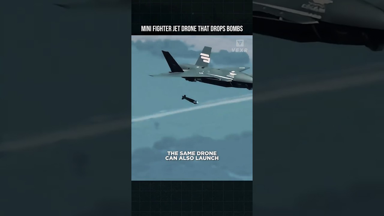 Fighter Jet Drone That Drops Bombs
