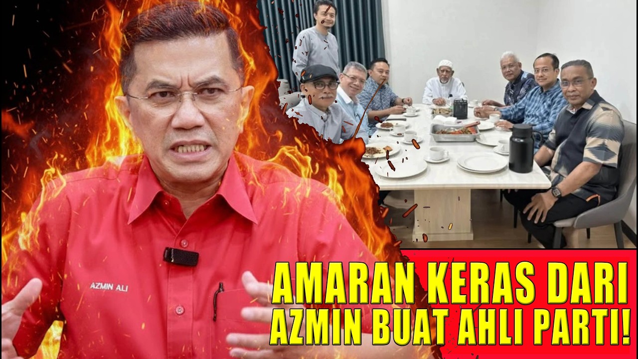 PARTI KUKU BESI! AMARAN KERAS DARI AZMIN KEPADA SEMUA AHLI PARTI BERSATU!