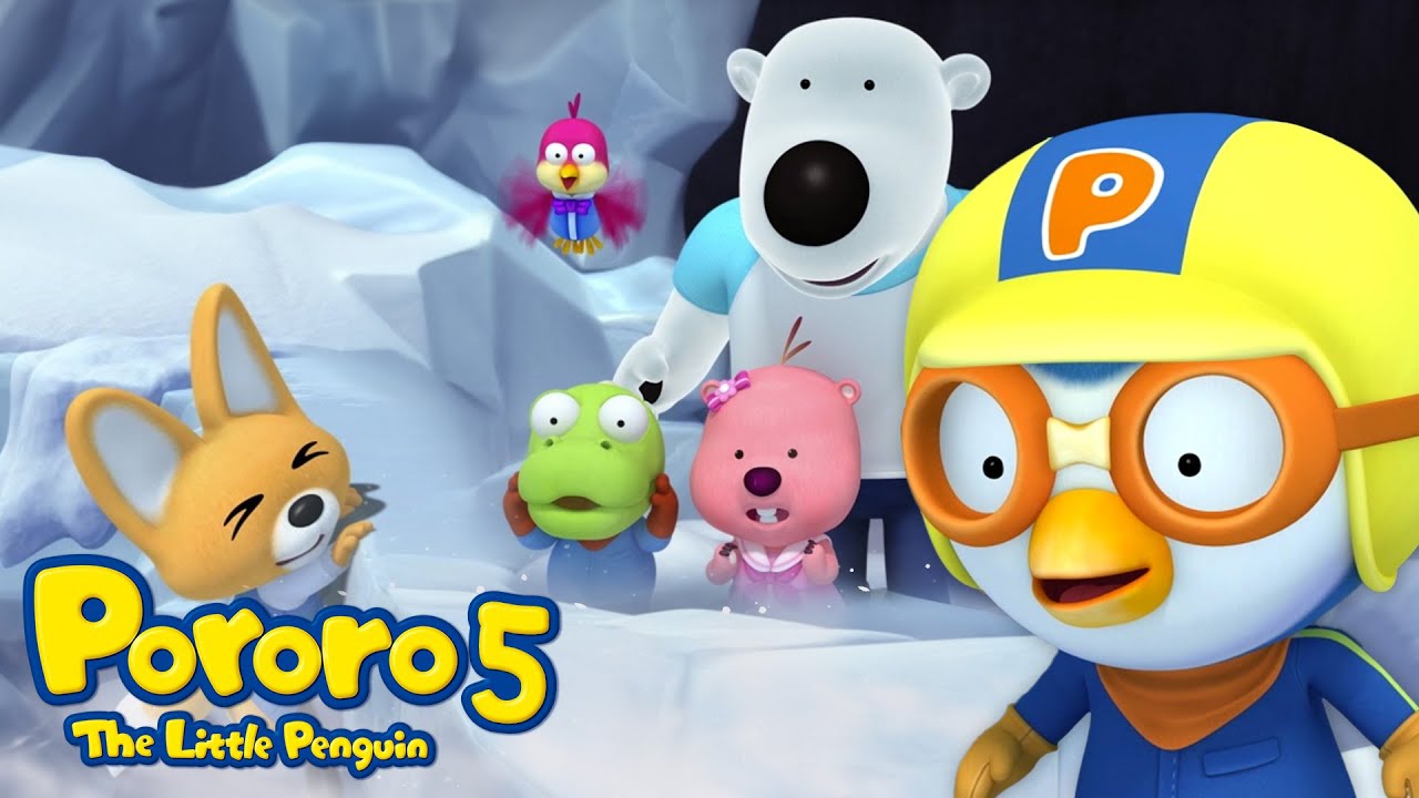 Pororo, o Pequeno Pinguim Ep.6: Verdadeira coragem | Pororo em Português