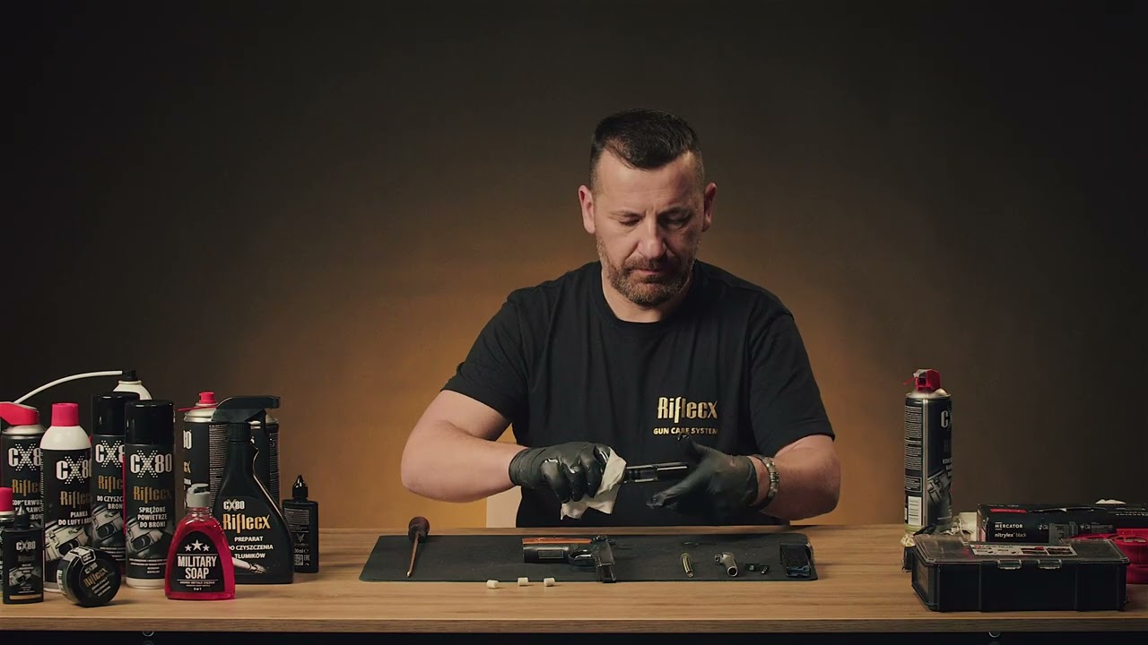 How to clean pistol Riflecx- ENG