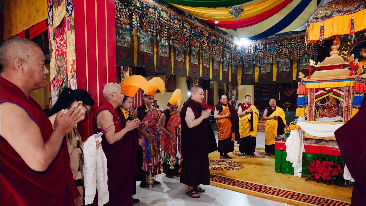 Mipham Rinpoche’s cremation, Part 1