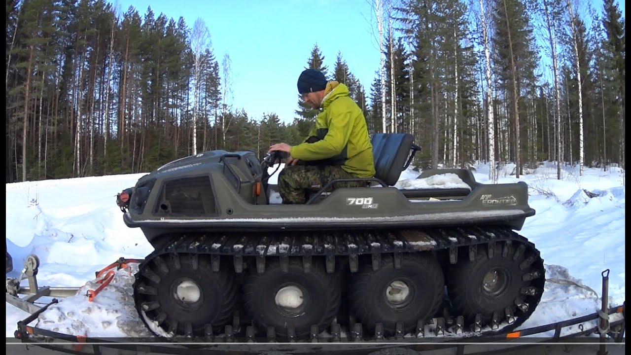 Metsolan Metsäkoulu 259 - Argo Frontier 700 8*8 - Peltosen Esan maastohirmu