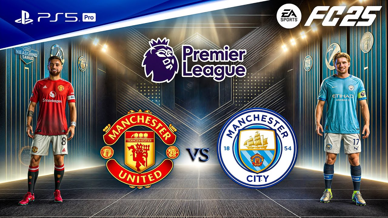 FC 25 - Man United vs. Man City | Premier League 24/25 Full Match | PS5™ Pro [4K60]