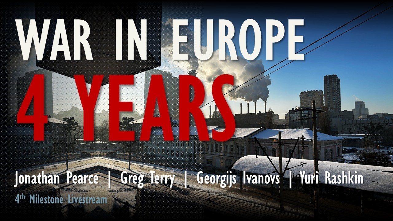 UNBELIEVABLE! - 4 Years of War in Europe - Anniversary Livestream