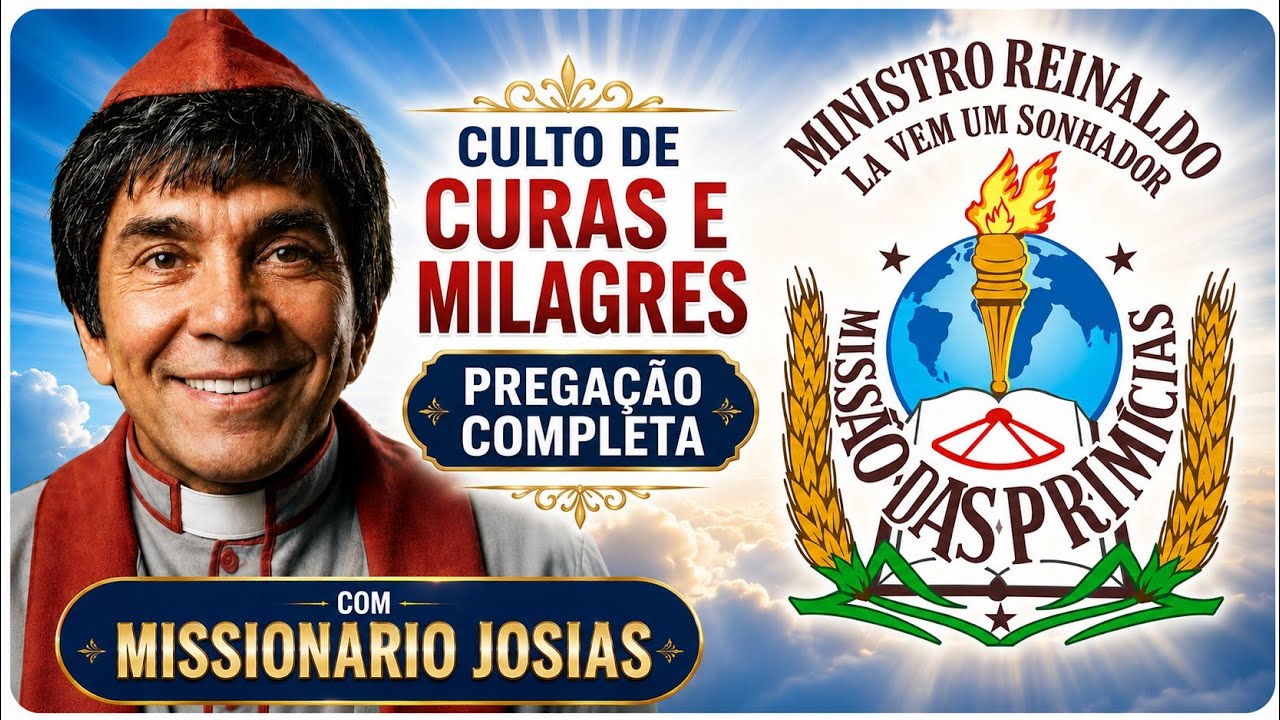 Mensagem Completa Missionario Josias - Cultos Antigos do  Missionário Josias 2Reis Cap 6