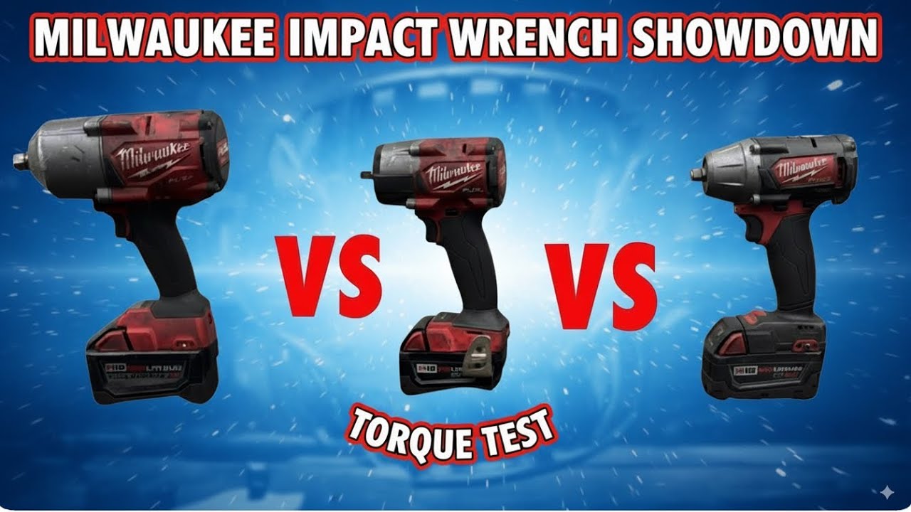 Which Milwaukee M18 FUEL Impact Gun is Best for You: High Torque, Mid Torque, or 3/8 Impact?