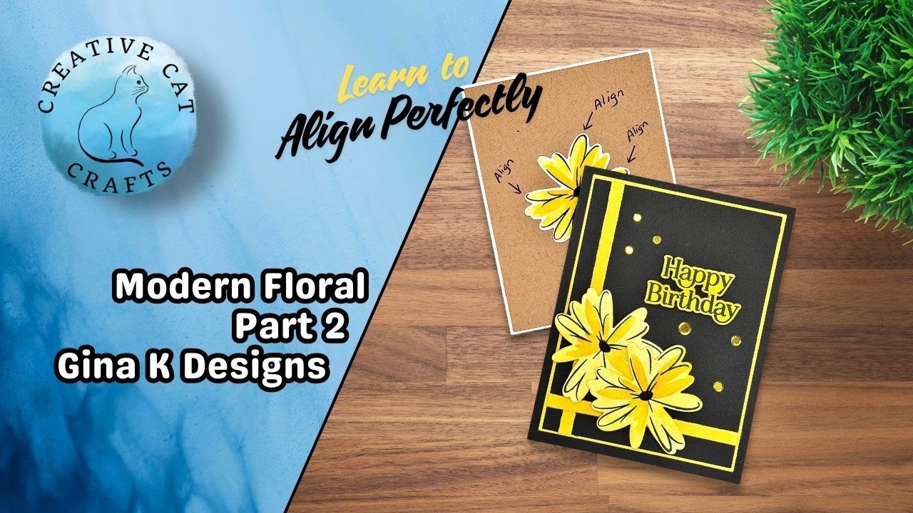 Modern Floral Part 2 - Gina K Designs