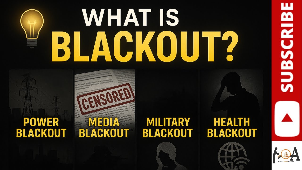 What is a Blackout? | 5 Types Explained: Power, Media, Military & More