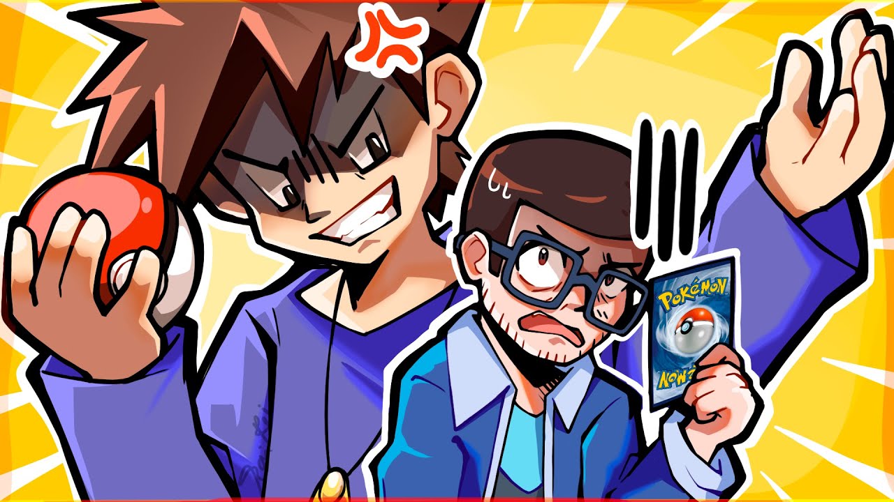 Pokémon Amarillo pero LAS CARTAS deciden MI EQUIPO
