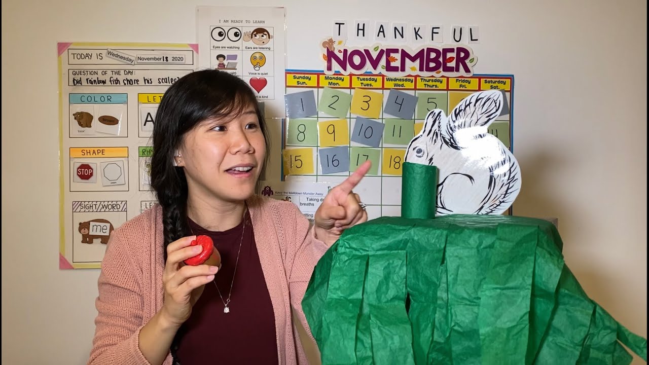 Alphabet Acorns | Letter Sounds | Preschool Circle Time