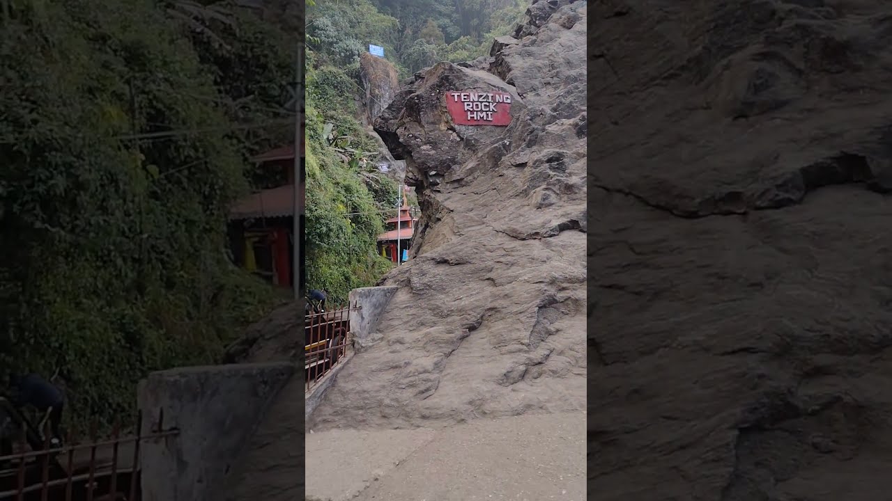 Tenzing Rock #darjeeling #hillclimbing