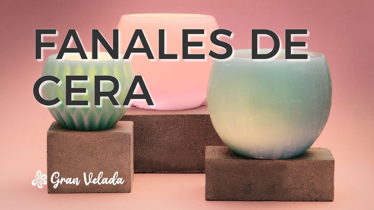 Como hacer fanales de Cera
