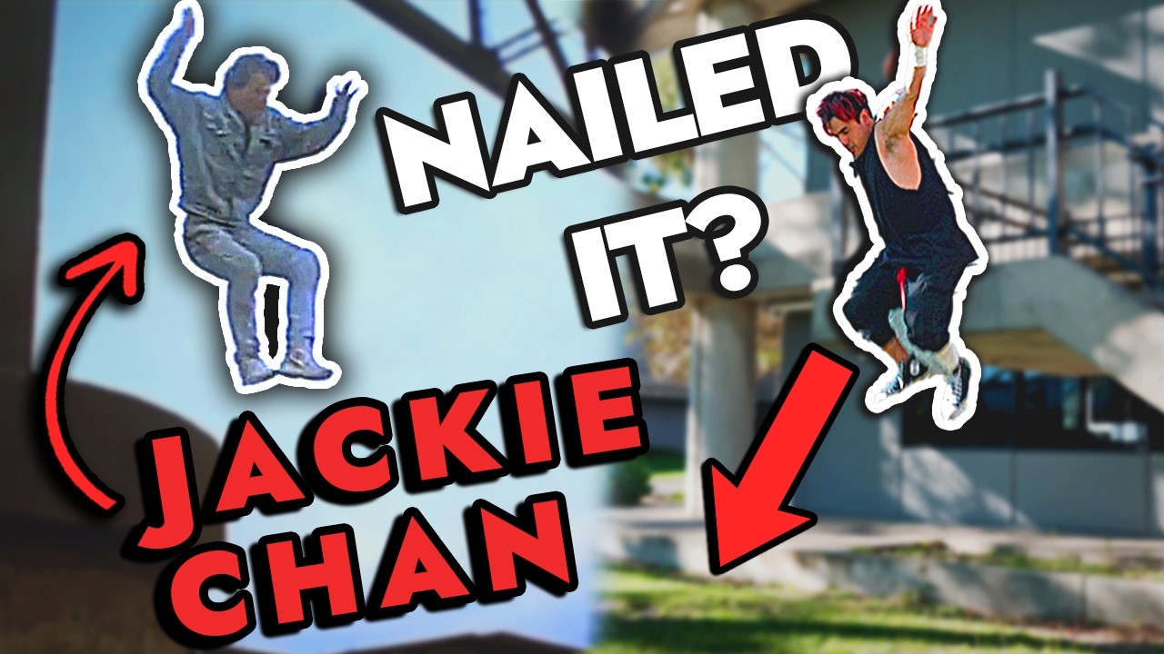 JACKIE CHAN PARKOUR CHALLENGE