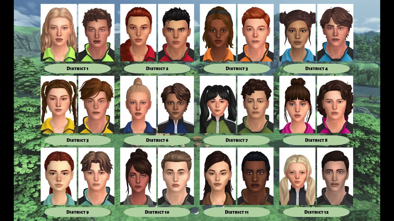 The 43rd Hunger Games (Sims 4 Fan Film) - Death Order