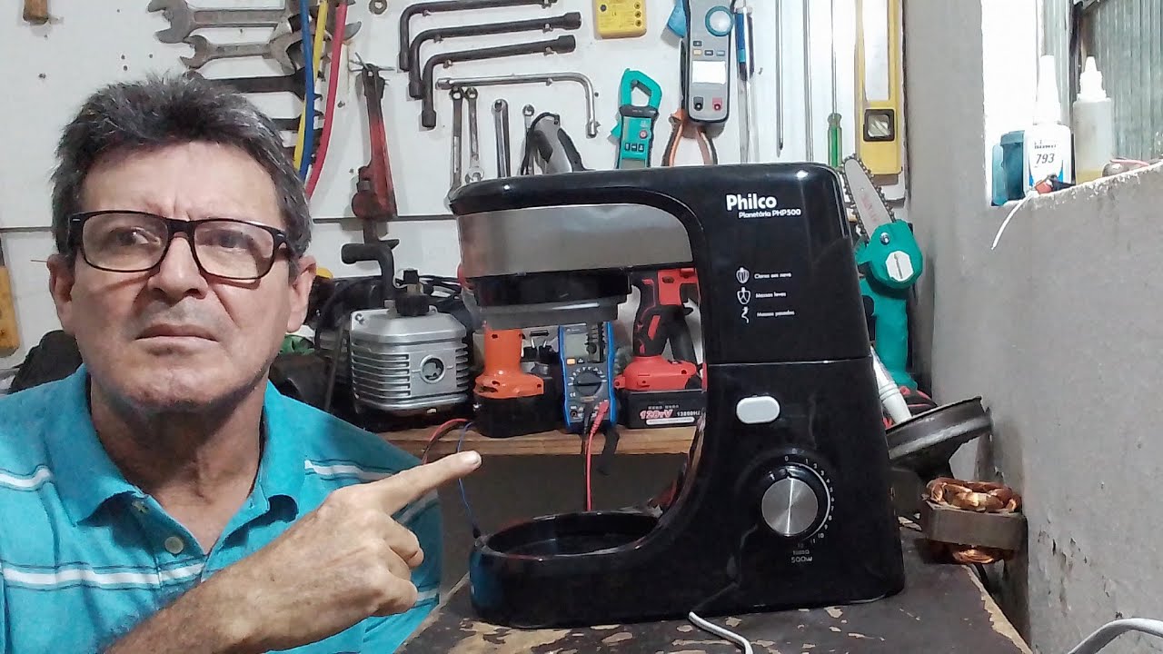 Como trocar a Correia da Batedeira Planetária Philco PHP 500