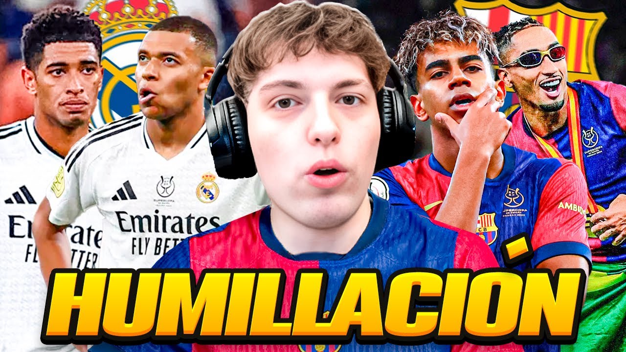 EL BARCELONA Y UNA NUEVA PALIZA AL REAL MADRID! OPINION Y REACCION A LA FINAL DE LA SUPERCOPA (2025)