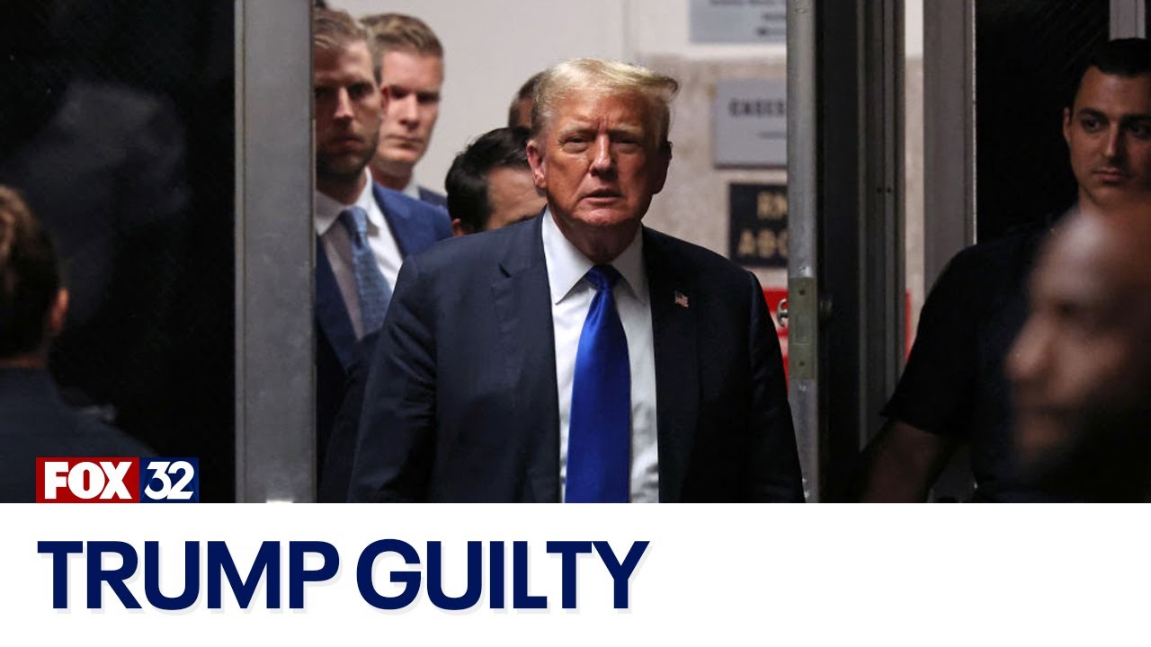Trump found guilty on all 34 counts in hush money trial