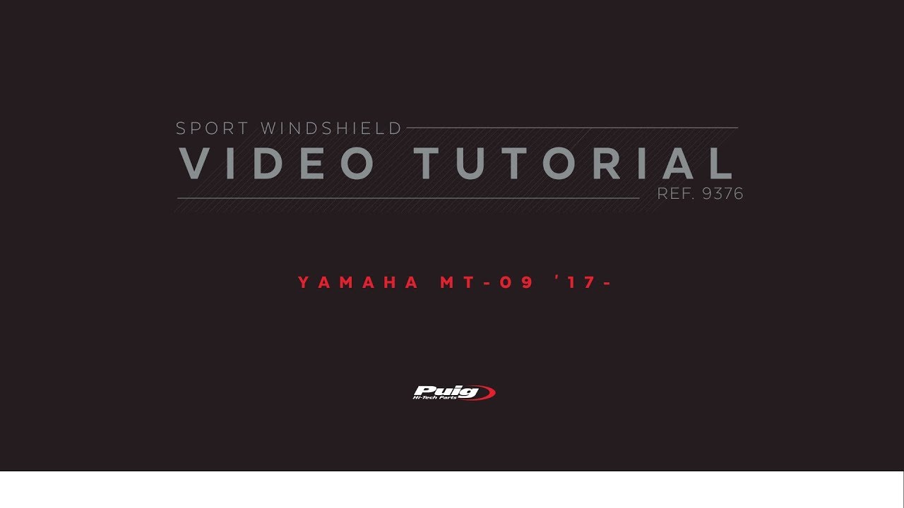REF.9376 Puig Naked New Generation Sport for Yamaha MT-09 17’-