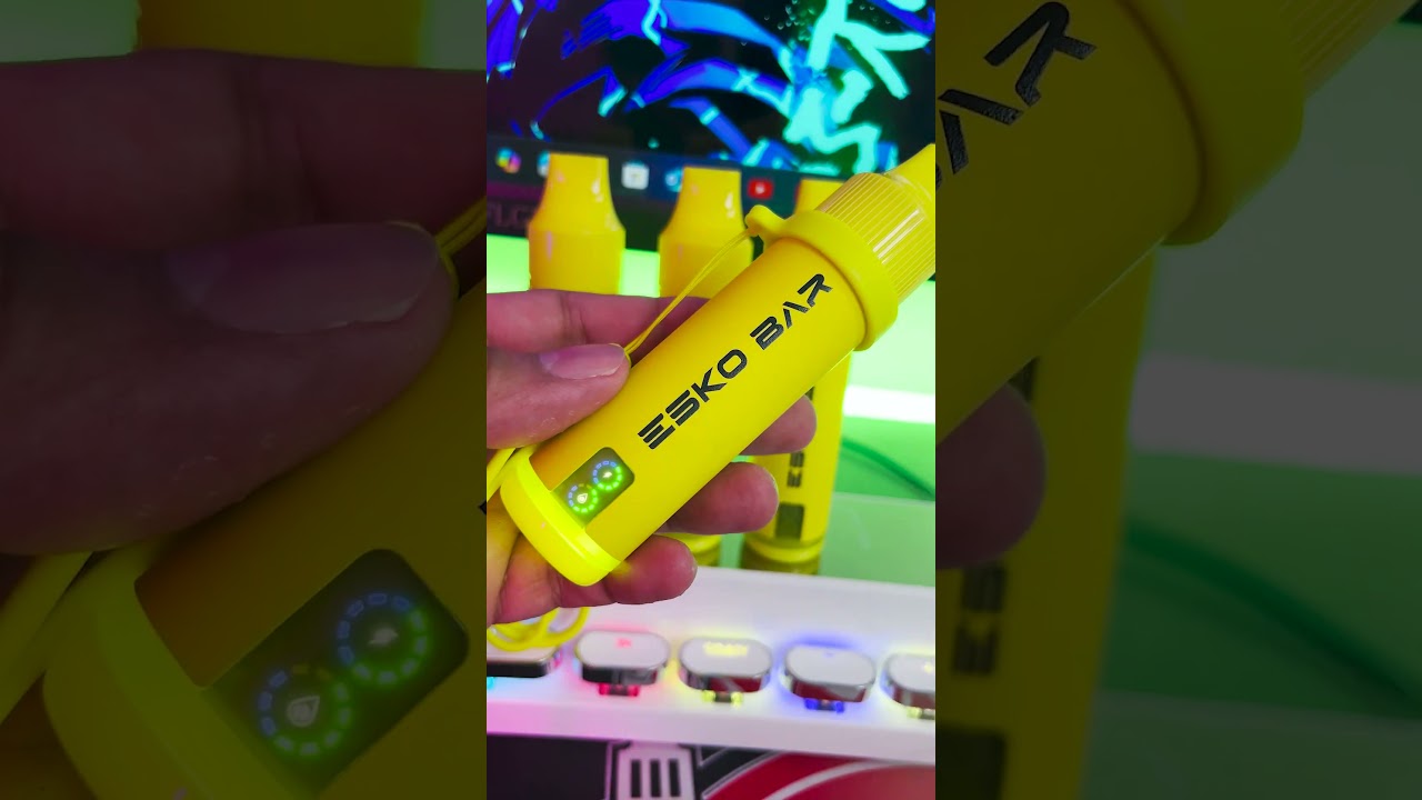 รีวิวพอต Esko Bar 20000 Puffs คอยล์คู่ มีจอแสดงแบตเตอรี่และน้ำยา