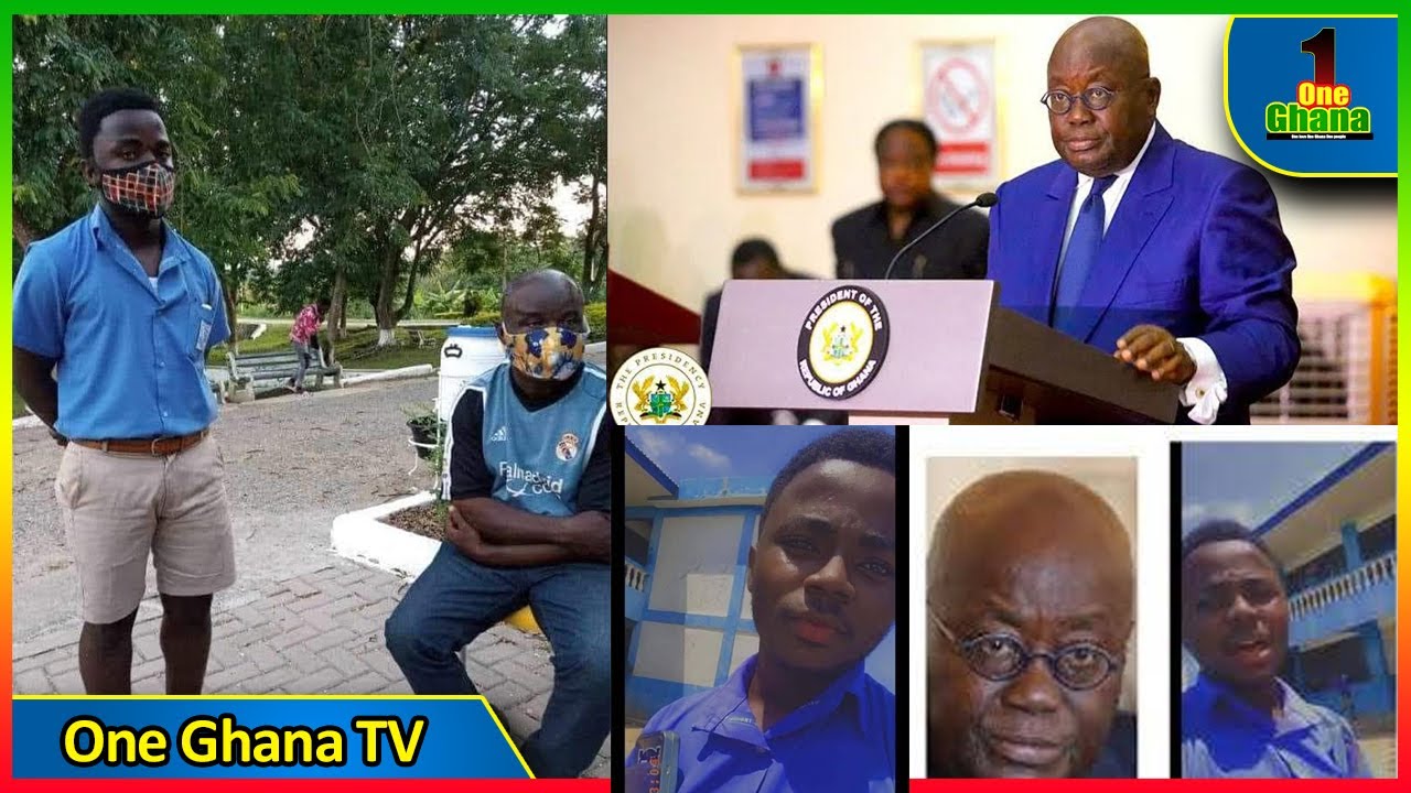 SHS student who insυlted Nana Akufo Addo finally in troυble