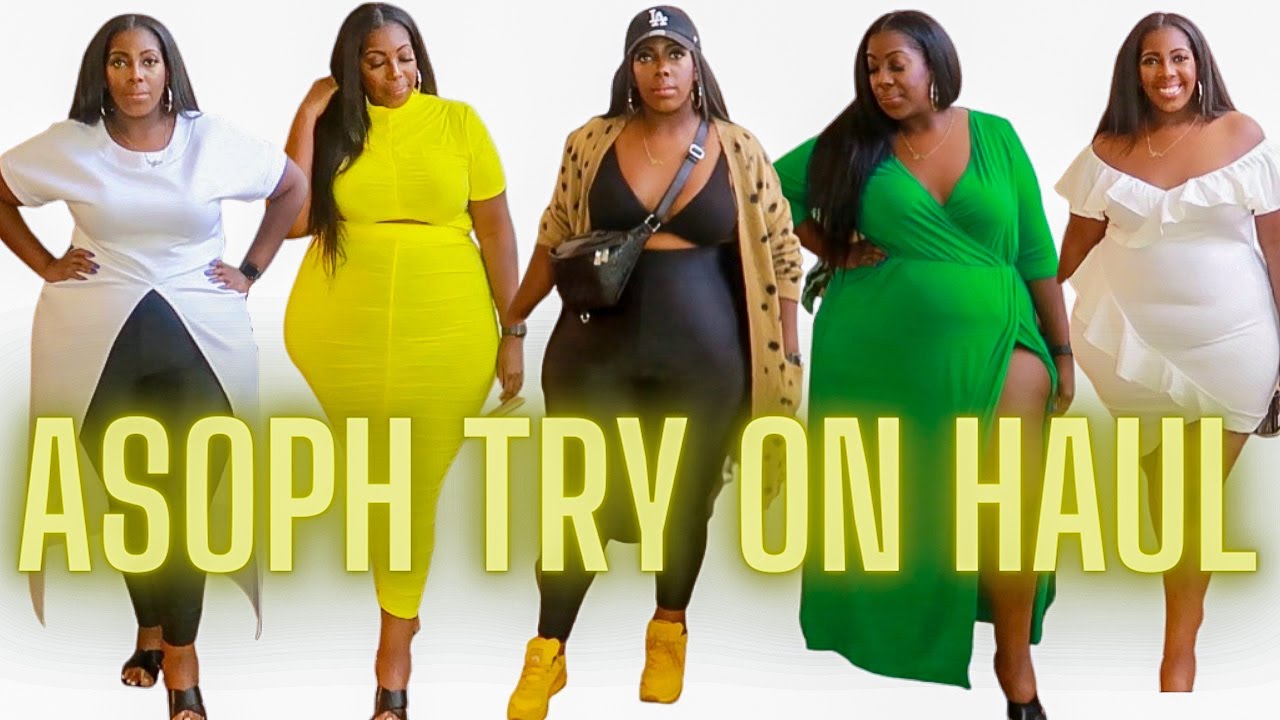 HUUUGE ASOPH PLUS SIZE CLOTHING TRY ON HAUL | PRETTY NICI | 2X/3X