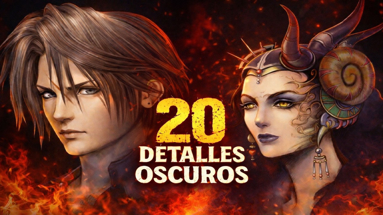 20 DETALLES OSCUROS De Final Fantasy VIII