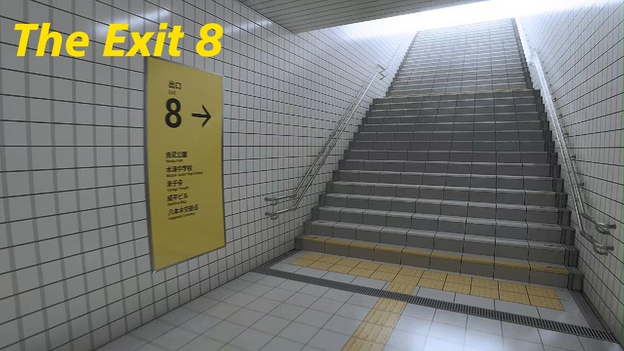 The Exit 8 - Full Game & Ending + No Deaths
