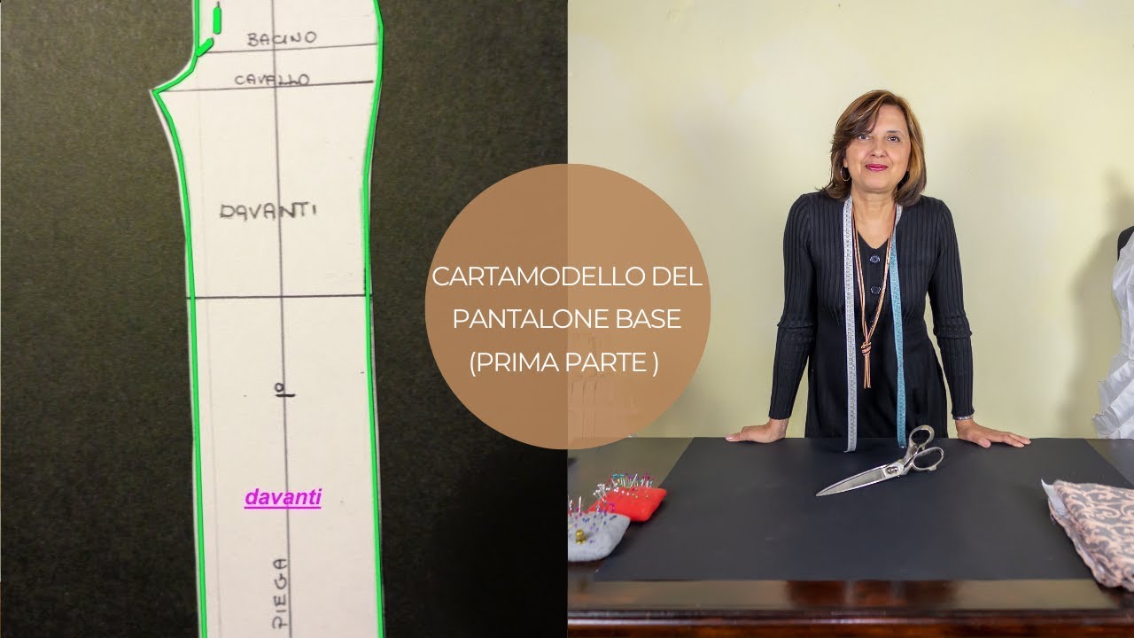 Cartamodello del pantalone base (prima parte ) modellismo di Fashion Frozen