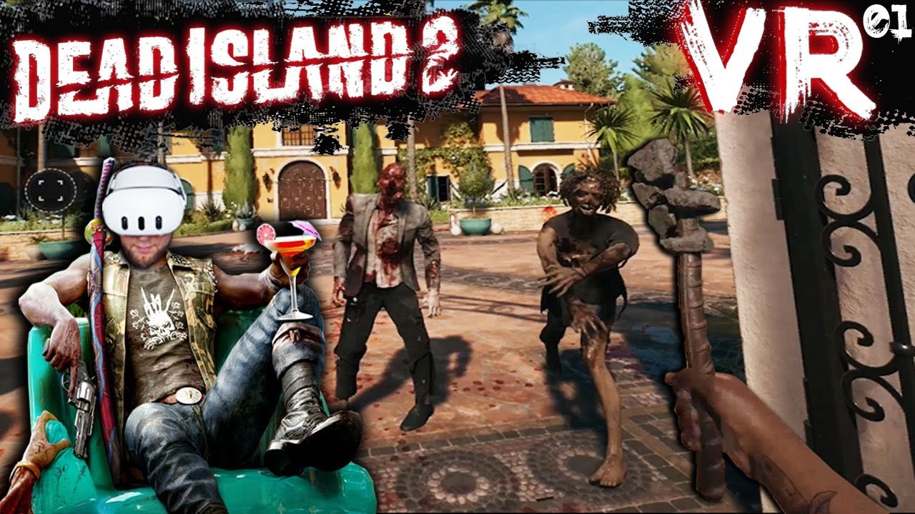 DER ABSOLUTE WAHNSINN - Dead Island 2 VR - UEVR MOD Deutsch Gameplay Meta Quest 3