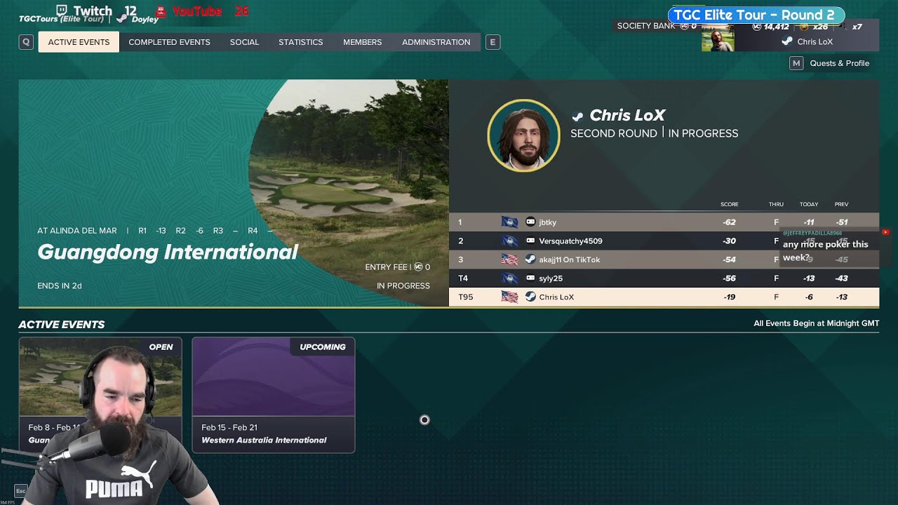 TGC Elite Tours Week 20
