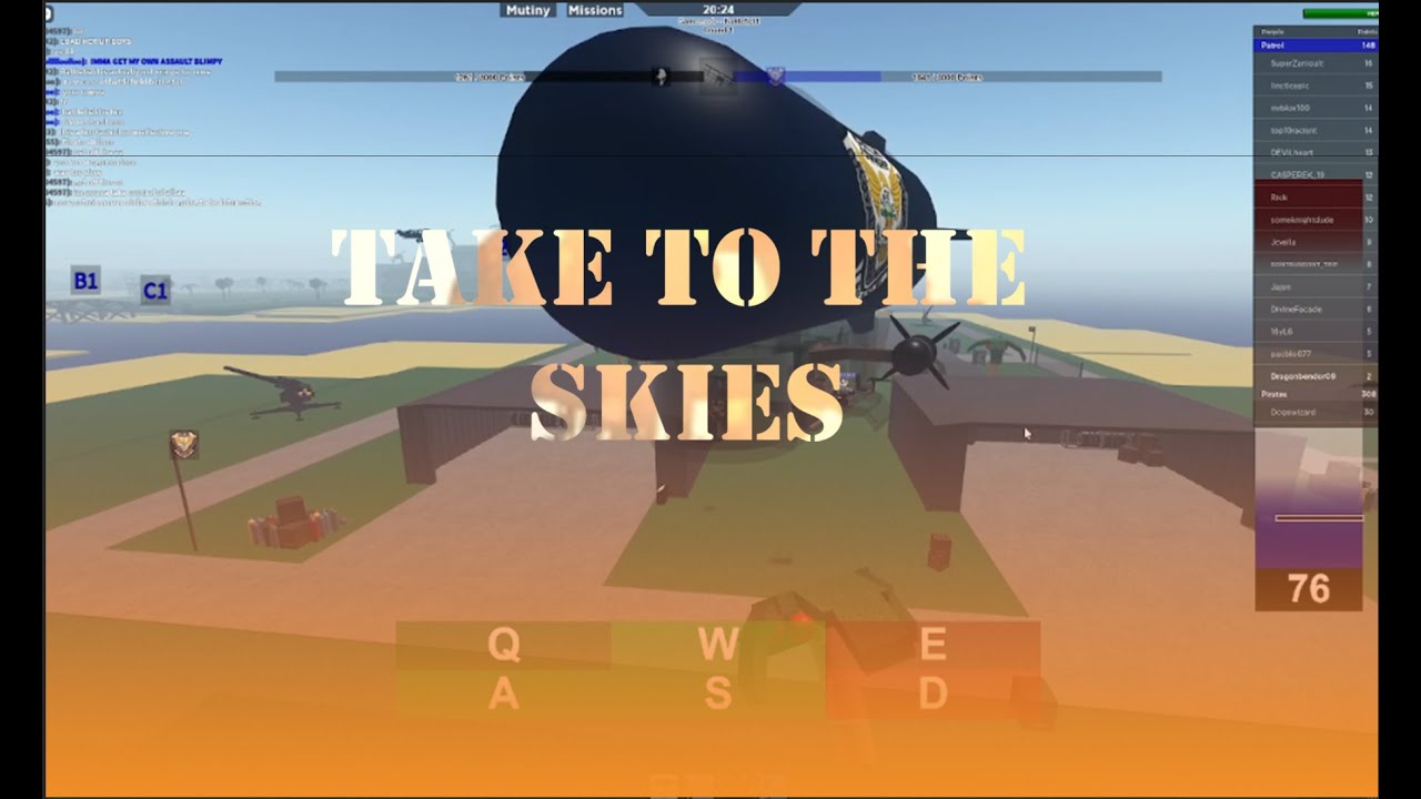 Take to the Skies (Roblox Zeppelin Wars Update)