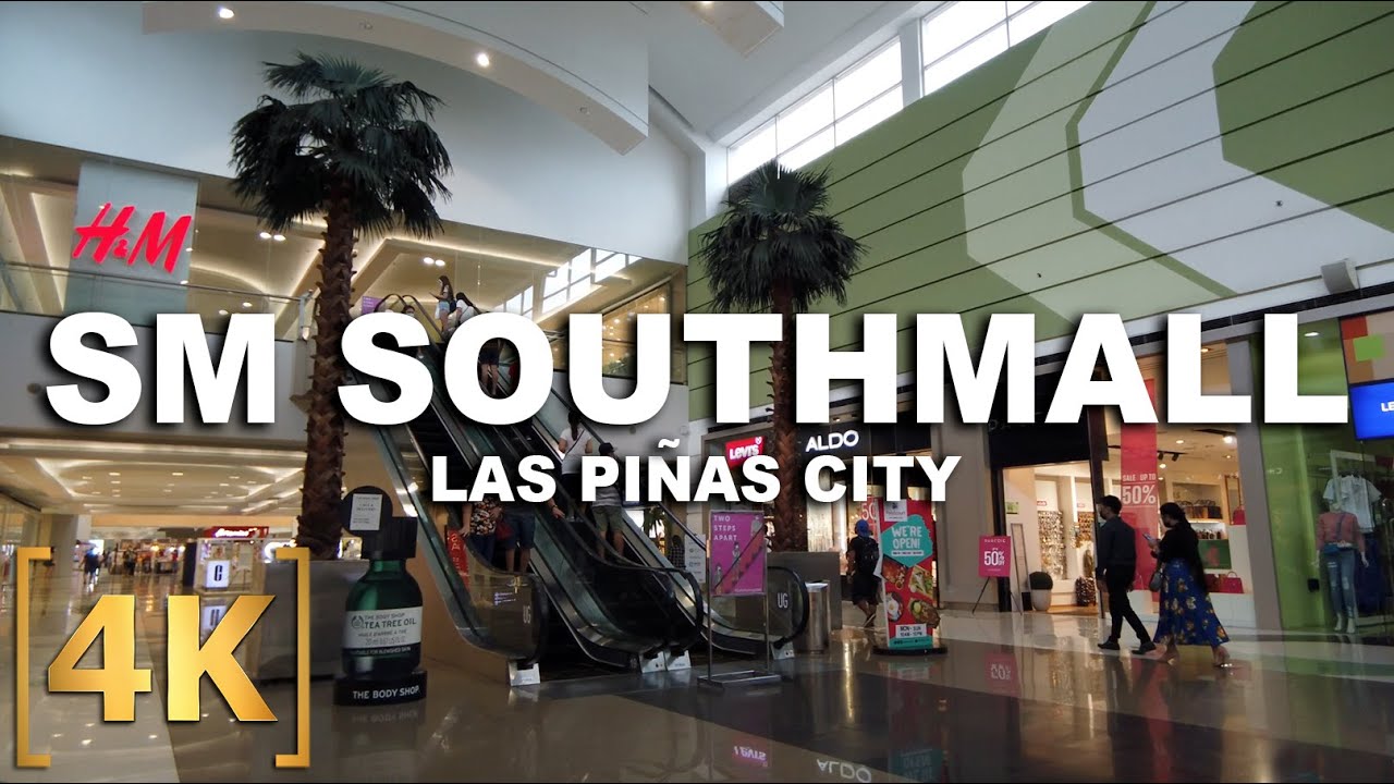 Tour From Home TV | SM Southmall, Las Piñas City | 4K | Walking Mall Tour | Manila Philippines