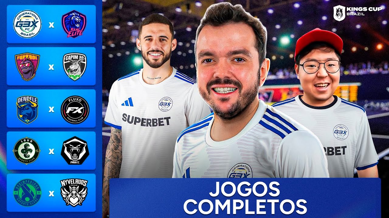 G3X vs REAL ELITE | FC RODADA 3 | KINGS CUP BRAZIL 2025 -  AO VIVO COM GAULES #SejaSuper