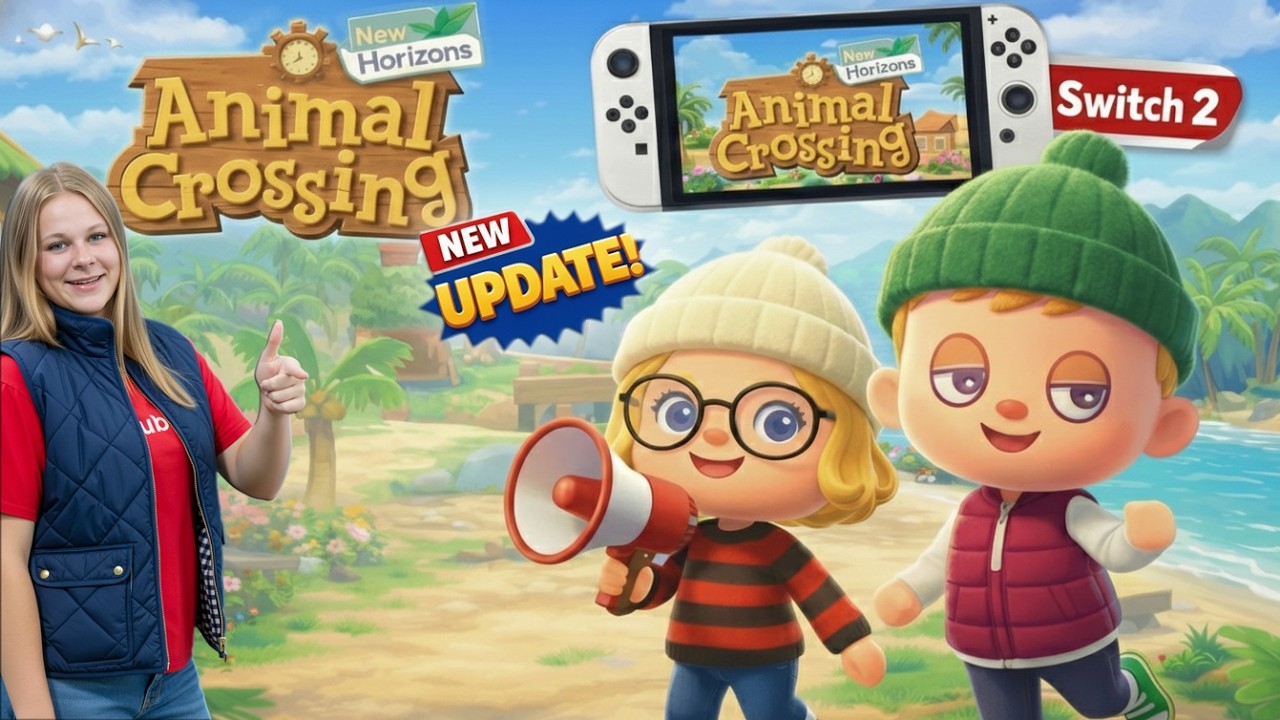 Assistant Explores the NEW UPDATE V3.0 for Animal Crossing on the Nintendo Switch 2