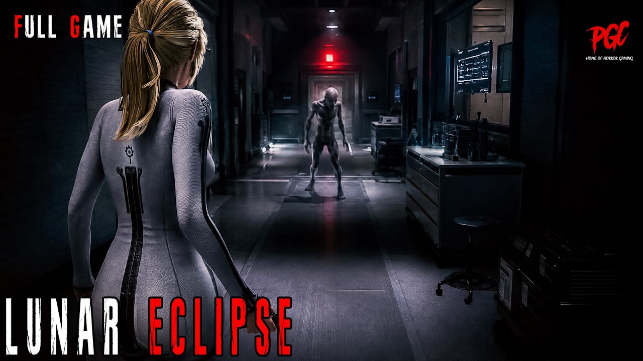LUNAR ECLIPSE - (4K) Full Game No Commentary | Atmospheric Sci-Fi Horror