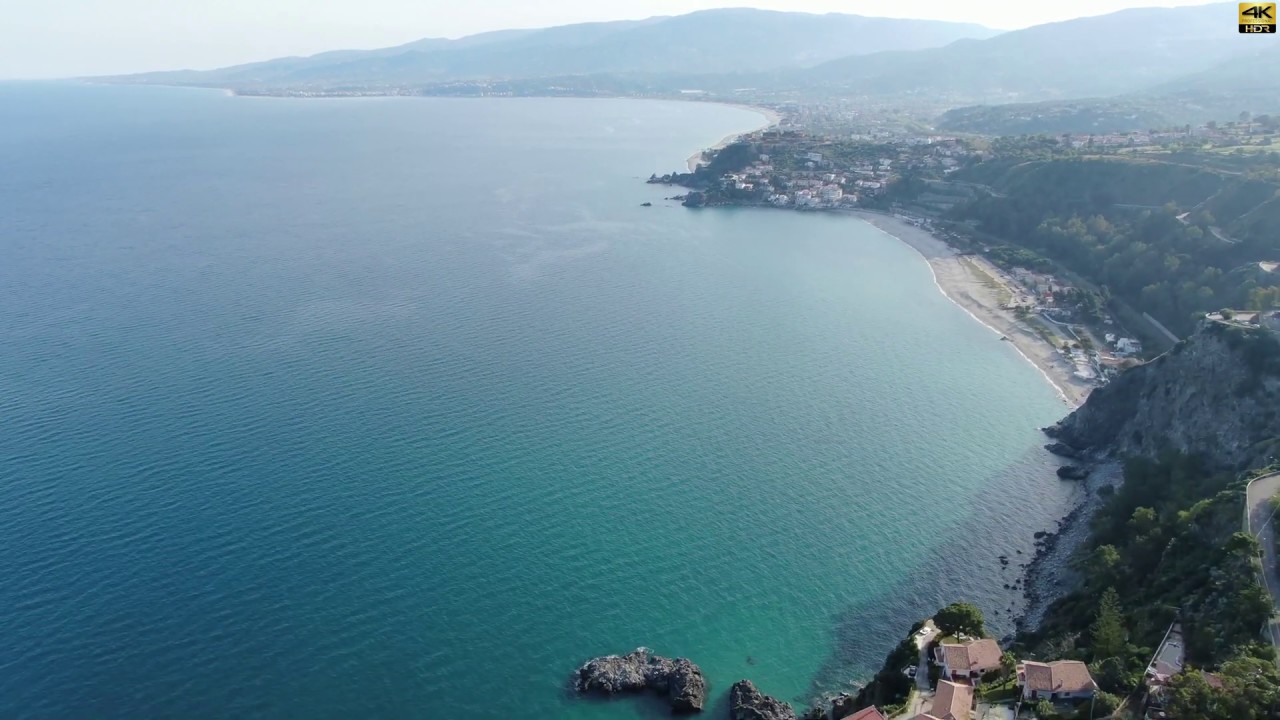 Staletti, Caminia bay - Calabria | DJI Mavic 2 zoom footage 4K |