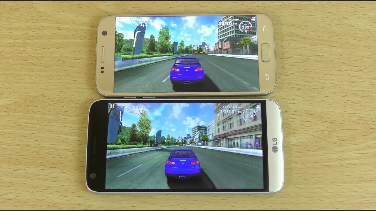LG G5 vs Samsung Galaxy S7 - Gaming Comparison!