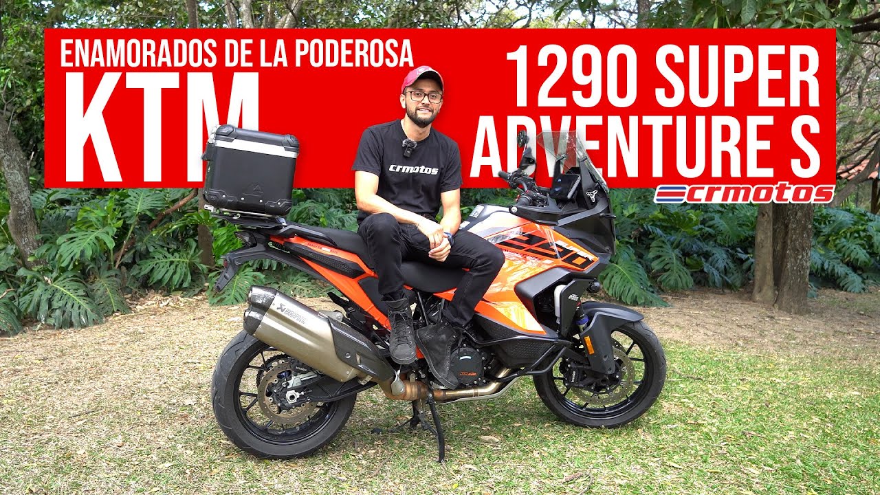 Conoce la  Moto KTM 1290 Super Adventure S, un Cohete para la Autopista
