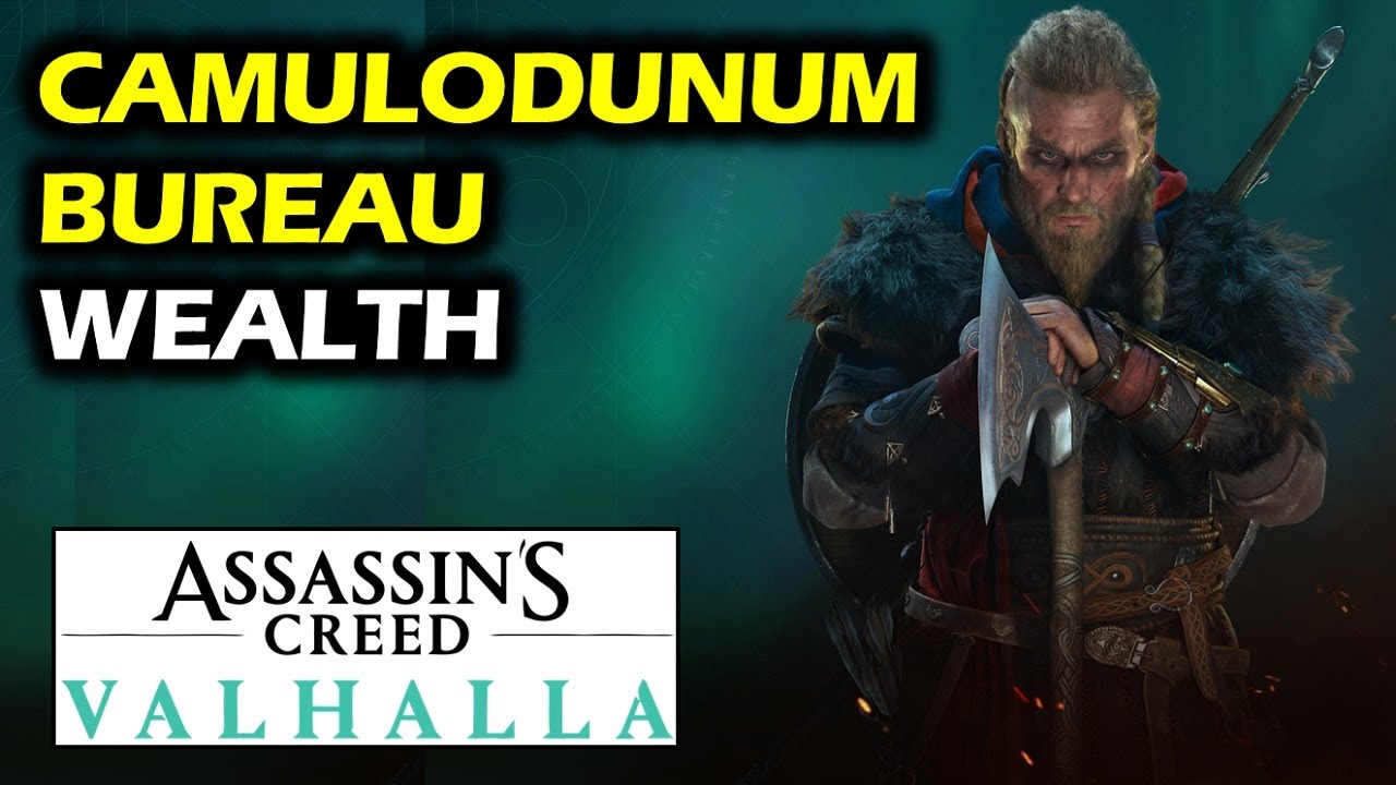 Essexe: Camulodunum Bureau Gear Location | Wealth/Armor Chest | Colcestre |Assassin's Creed Valhalla