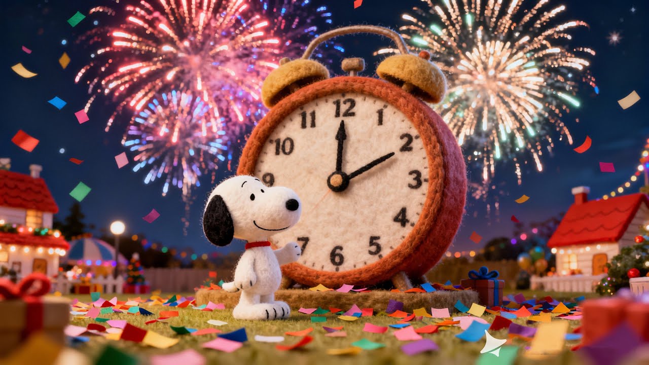 Snoopy's Happy New Year 2026 ❄️ Cozy Lofi for Relax, Study, Chill 🎆 Relaxing Lofi Jazz Music