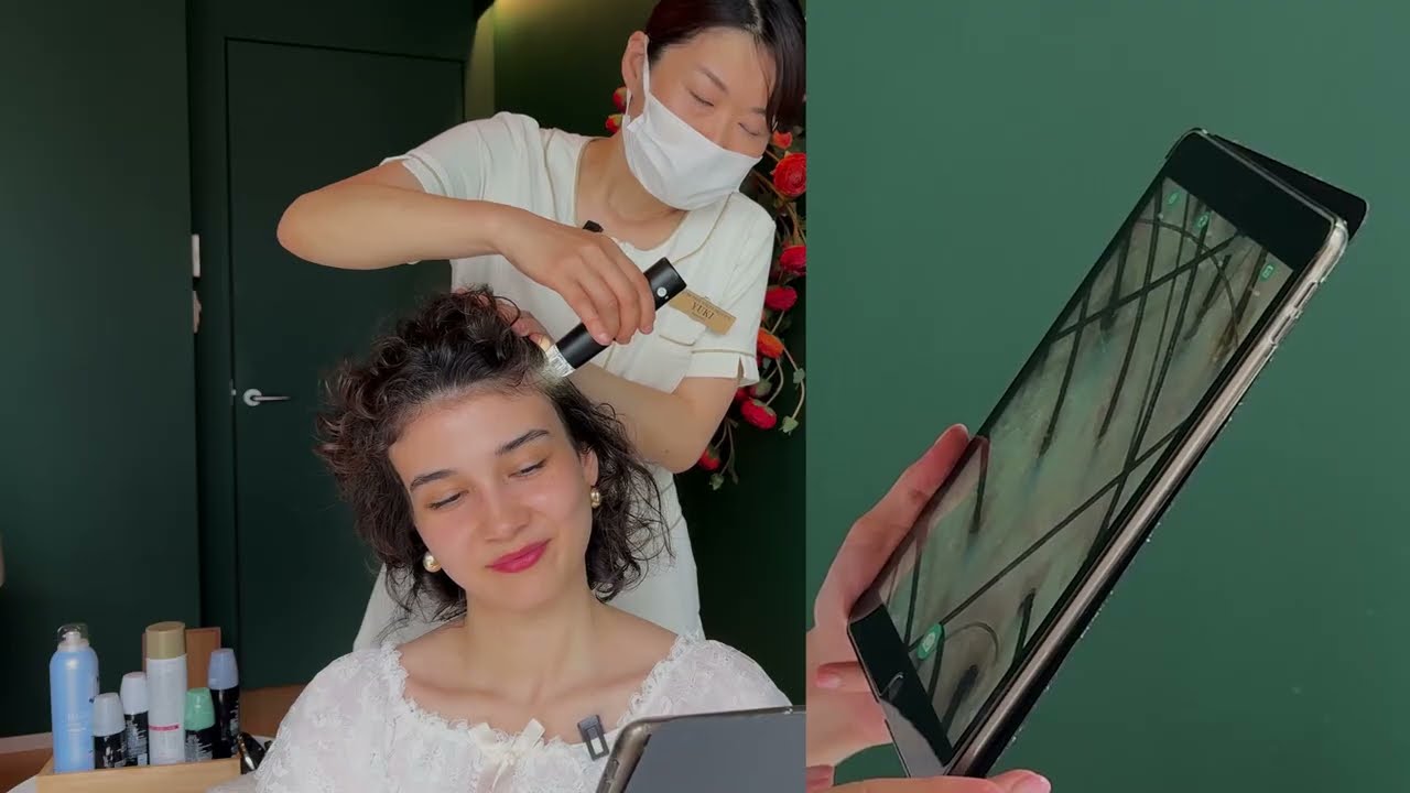 ASMR Japanese Head salon in SHIBUYA!!!! TOKYO (SOFT SPOKEN)