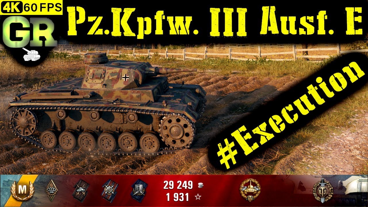 World of Tanks Pz.Kpfw. III Ausf. E Replay - 10 Kills 1.2K DMG(Patch 1.4.1)